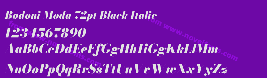 Bodoni Moda 72pt Black ItalicPreview Bodoni Moda 72pt Black ItalicPreview