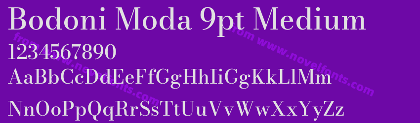 Bodoni Moda 9pt MediumPreview Bodoni Moda 9pt MediumPreview