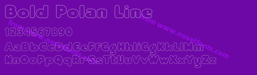 Bold Polan LinePreview