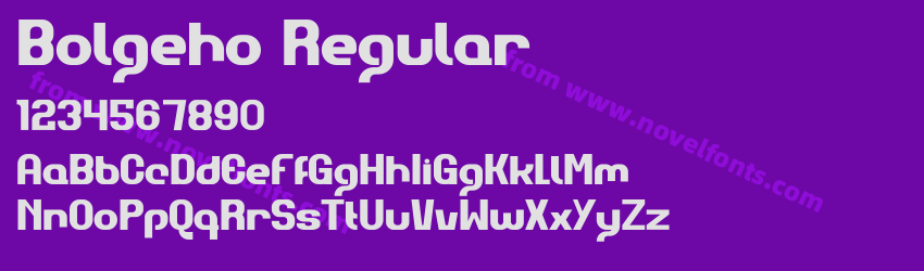 Bolgeho RegularPreview Bolgeho RegularPreview