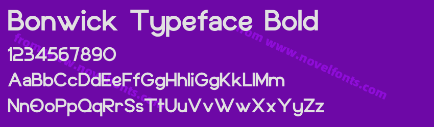 Bonwick Typeface BoldPreview Bonwick Typeface BoldPreview