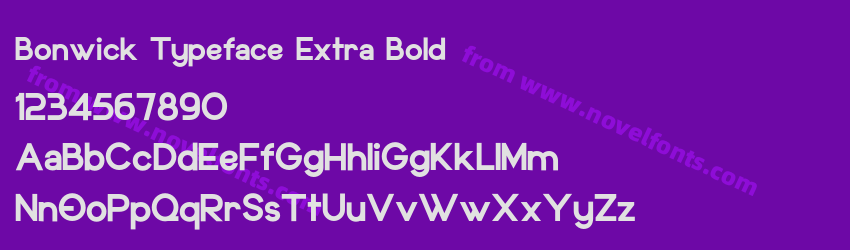 Bonwick Typeface Extra BoldPreview Bonwick Typeface Extra BoldPreview