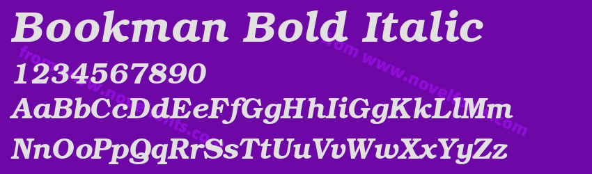 Bookman Bold ItalicPreview Bookman Bold ItalicPreview