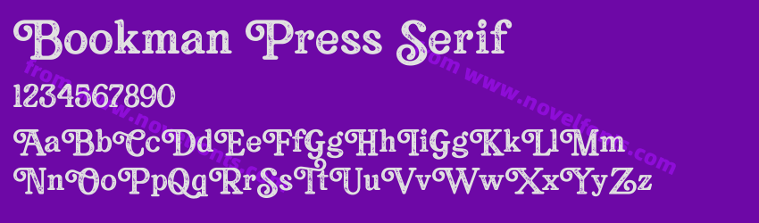 Bookman Press SerifPreview Bookman Press SerifPreview