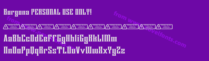 Borgona PERSONAL USE ONLY!Preview Borgona PERSONAL USE ONLY!Preview