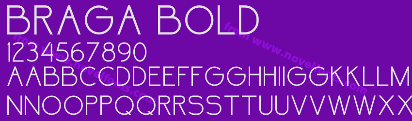 Braga BoldPreview Braga BoldPreview