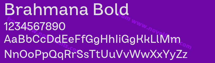 Brahmana BoldPreview