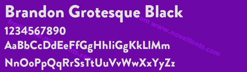 Brandon Grotesque BlackPreview Brandon Grotesque BlackPreview