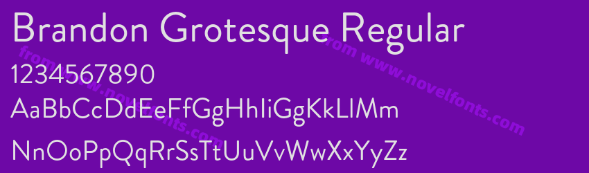Brandon Grotesque RegularPreview Brandon Grotesque RegularPreview