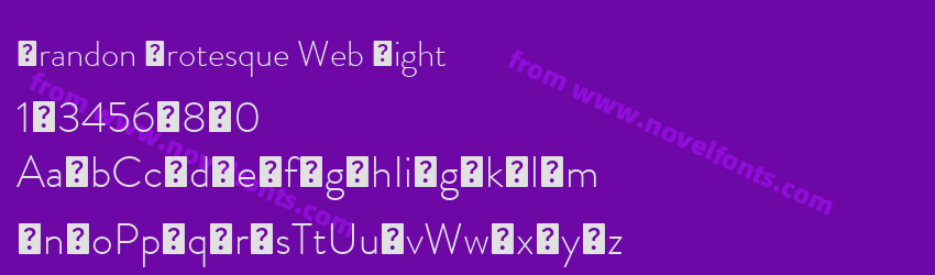 Brandon Grotesque Web LightPreview Brandon Grotesque Web LightPreview