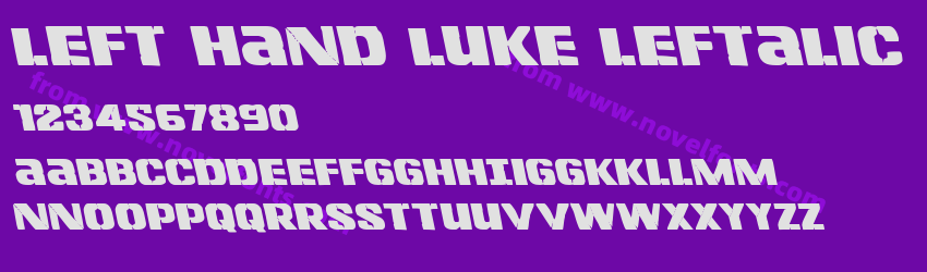 Left Hand Luke LeftalicPreview