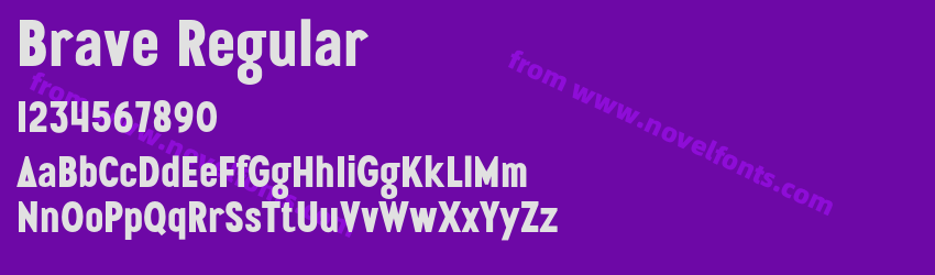 Brave RegularPreview Brave RegularPreview