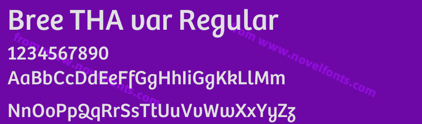 Bree THA var RegularPreview Bree THA var RegularPreview