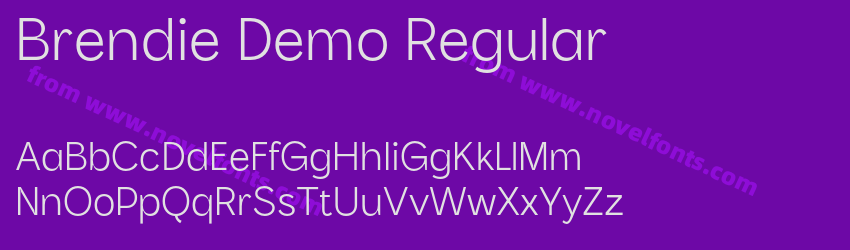 Brendie Demo RegularPreview Brendie Demo RegularPreview