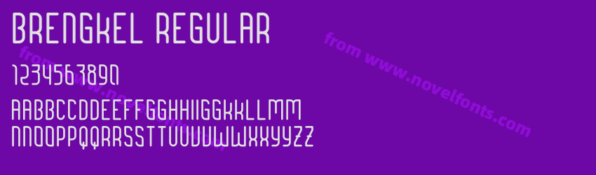 Brengkel RegularPreview Brengkel RegularPreview