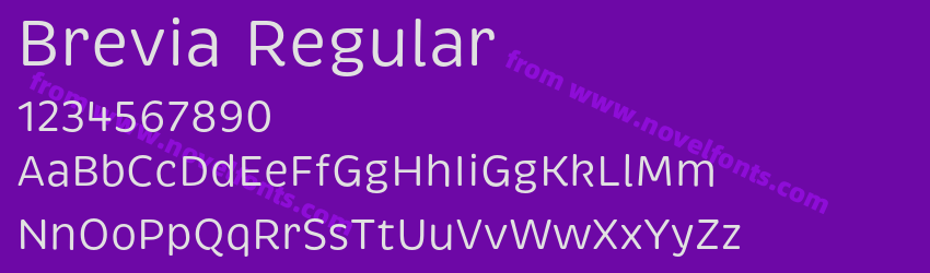 Brevia RegularPreview