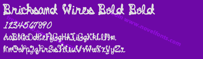 Bricksand Wires Bold BoldPreview Bricksand Wires Bold BoldPreview