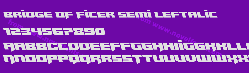 Bridge OF Ficer Semi LeftalicPreview