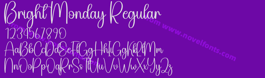 Bright Monday RegularPreview