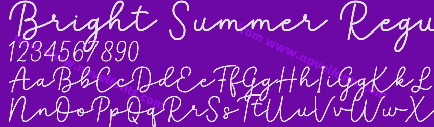 Bright Summer RegularPreview Bright Summer RegularPreview