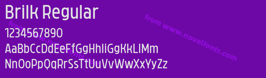 Brilk RegularPreview