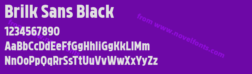 Brilk Sans BlackPreview Brilk Sans BlackPreview