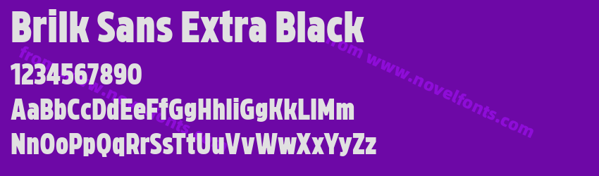 Brilk Sans Extra BlackPreview Brilk Sans Extra BlackPreview
