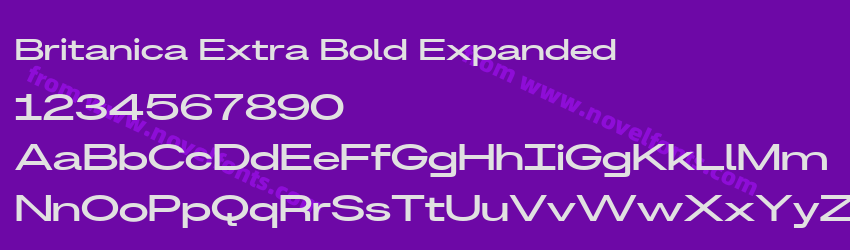 Britanica Extra Bold ExpandedPreview Britanica Extra Bold ExpandedPreview