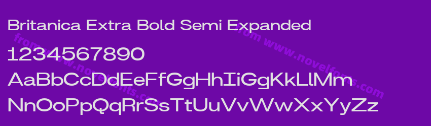 Britanica Extra Bold Semi ExpandedPreview Britanica Extra Bold Semi ExpandedPreview