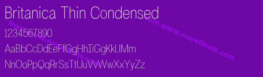 Britanica Thin CondensedPreview Britanica Thin CondensedPreview