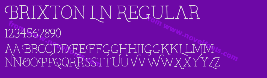 Brixton Ln RegularPreview