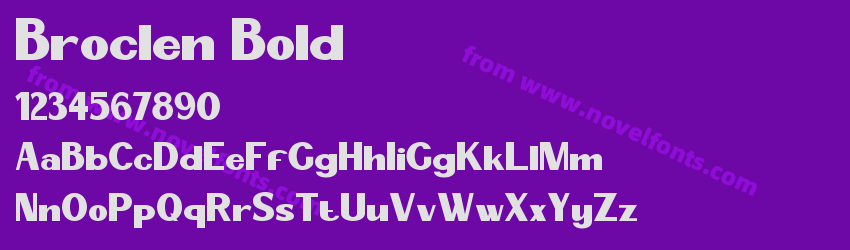 Broclen BoldPreview