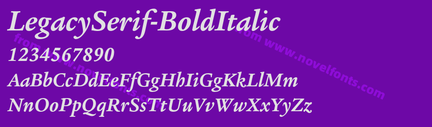 LegacySerif-BoldItalicPreview