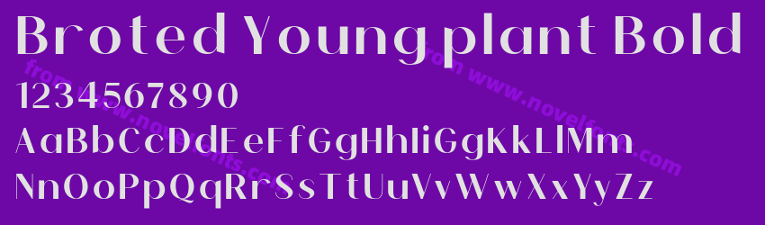Broted Young plant BoldPreview Broted Young plant BoldPreview