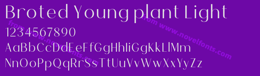 Broted Young plant LightPreview Broted Young plant LightPreview