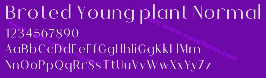 Broted Young plant NormalPreview Broted Young plant NormalPreview
