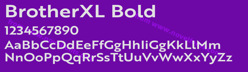 BrotherXL BoldPreview BrotherXL BoldPreview