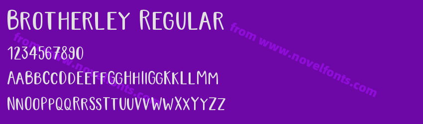 Brotherley RegularPreview Brotherley RegularPreview