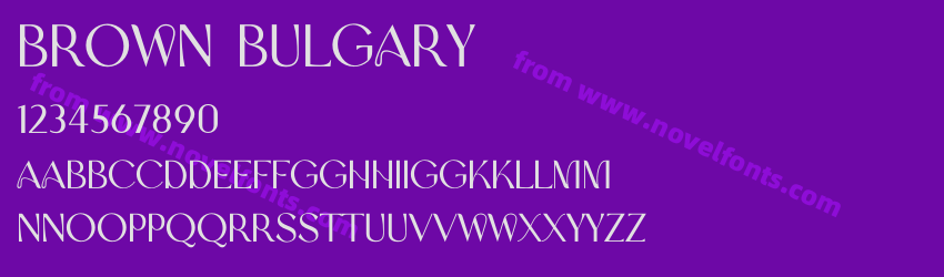Brown BulgaryPreview Brown BulgaryPreview