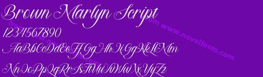 Brown Marlyn ScriptPreview