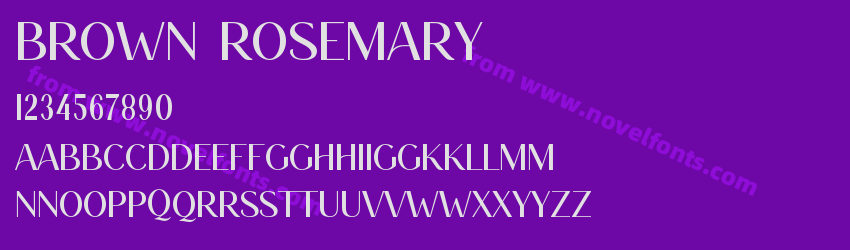 Brown RosemaryPreview Brown RosemaryPreview