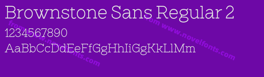 Brownstone Sans Regular 2Preview Brownstone Sans Regular 2Preview