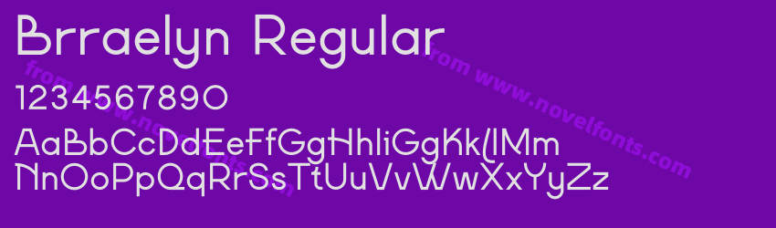 Brraelyn RegularPreview Brraelyn RegularPreview