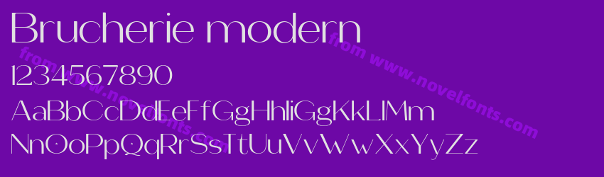 Brucherie modernPreview Brucherie modernPreview