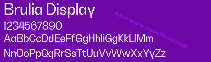 Brulia DisplayPreview Brulia DisplayPreview