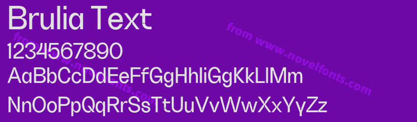 Brulia TextPreview