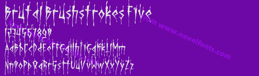 Brutal Brushstrokes FivePreview Brutal Brushstrokes FivePreview