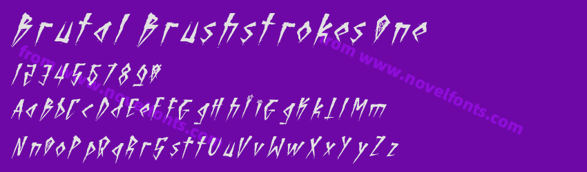 Brutal Brushstrokes OnePreview Brutal Brushstrokes OnePreview