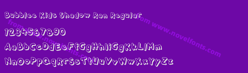Bubblee Kids Shadow Ran RegularPreview Bubblee Kids Shadow Ran RegularPreview