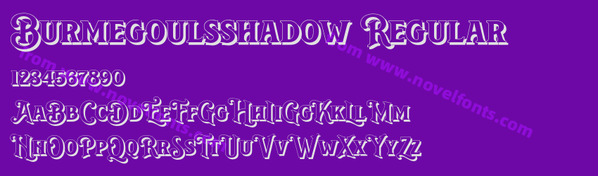 Burmegoulsshadow RegularPreview Burmegoulsshadow RegularPreview